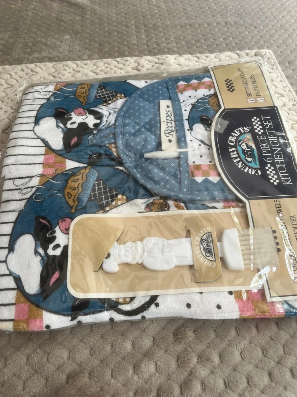 Country Crafts farmhouse cow